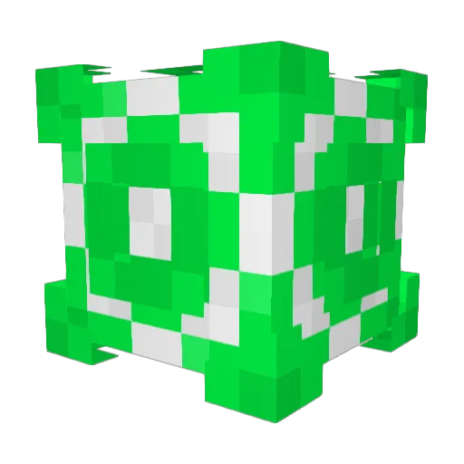 TheFunnyString Minecraft avatar head, 3D render