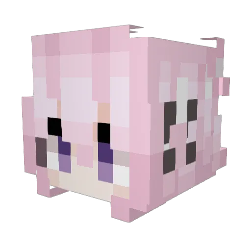TheFurizzlyBear Minecraft avatar head, 3D render