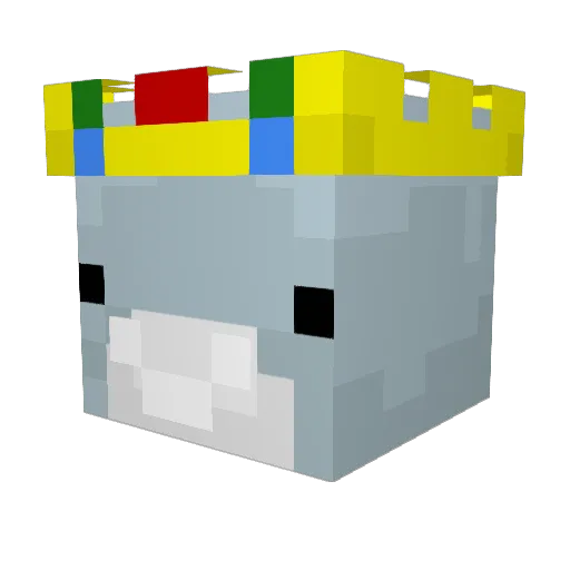 TheFusion11 Minecraft avatar head, 3D render