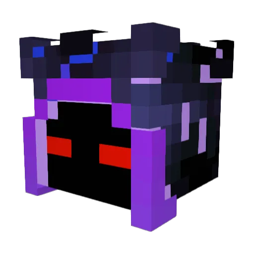 TheFuturePhantom Minecraft avatar head, 3D render