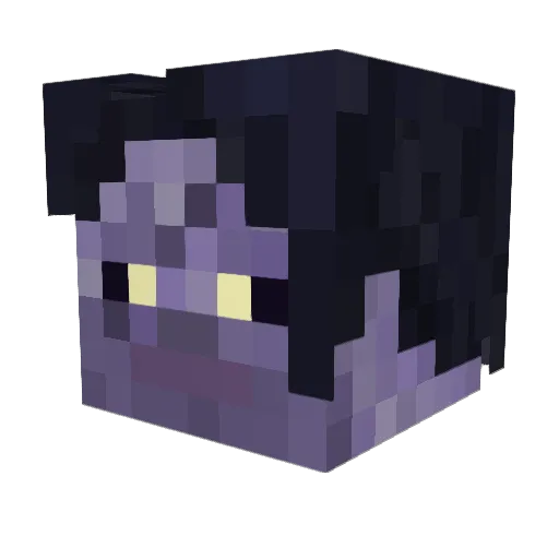 TheG1zm0 Minecraft avatar head, 3D render