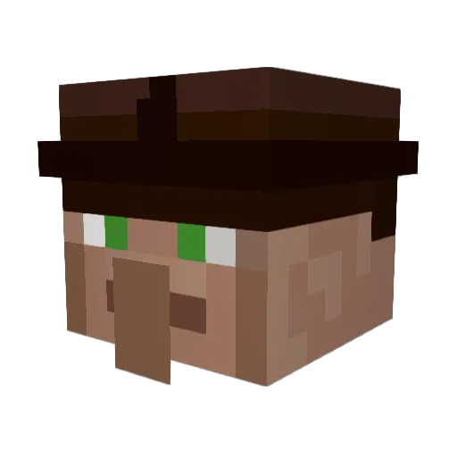 TheGRZArector Minecraft avatar head, 3D render