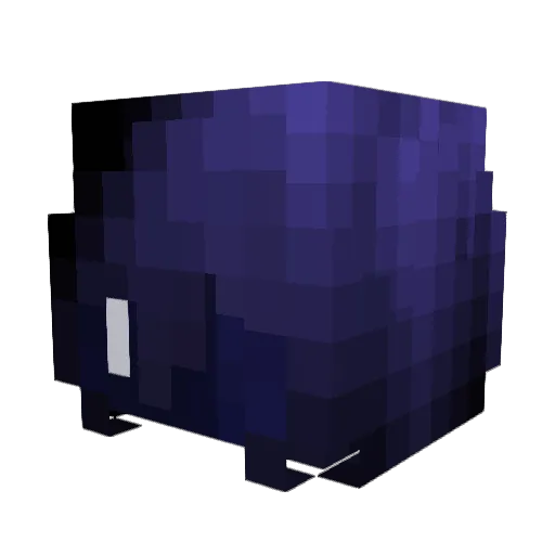 TheGWillieG Minecraft avatar head, 3D render