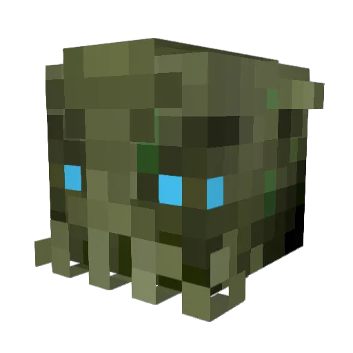 TheGaIlows Minecraft avatar head, 3D render