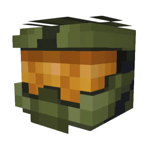TheGabeldore Minecraft avatar head, 3D render