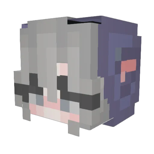 TheGabi125 Minecraft avatar head, 3D render