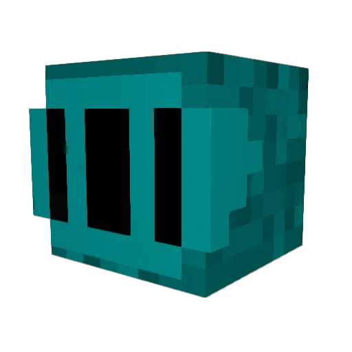 TheGalaxycruiser Minecraft avatar head, 3D render