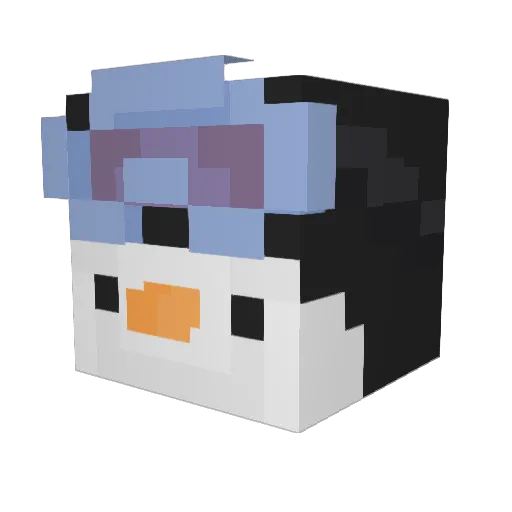 TheGamen07 Minecraft avatar head, 3D render