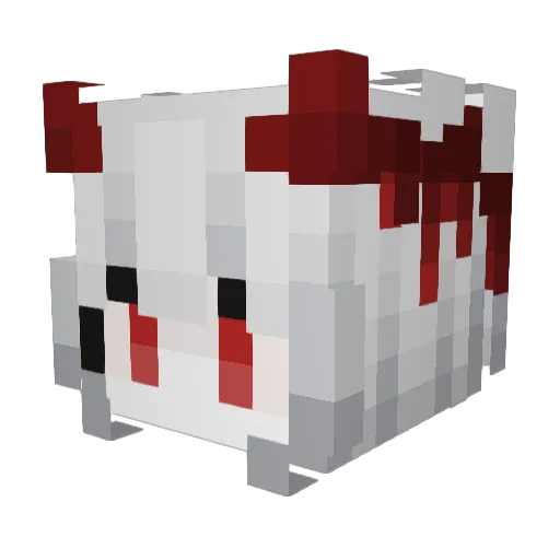 TheGamingFairy Minecraft avatar head, 3D render