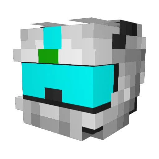 TheGamingFreak7 Minecraft avatar head, 3D render
