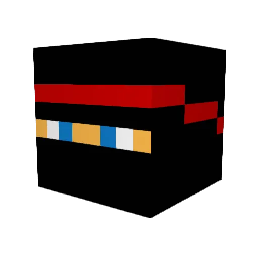 TheGamingNinja22 Minecraft avatar head, 3D render