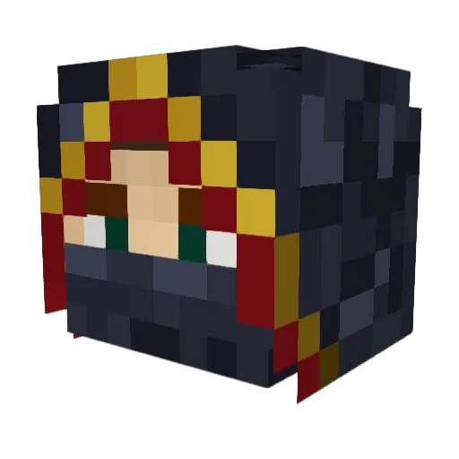 TheGamingR0gue Minecraft avatar head, 3D render
