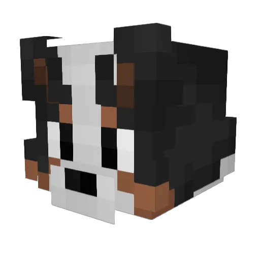 TheGamingRodent Minecraft avatar head, 3D render