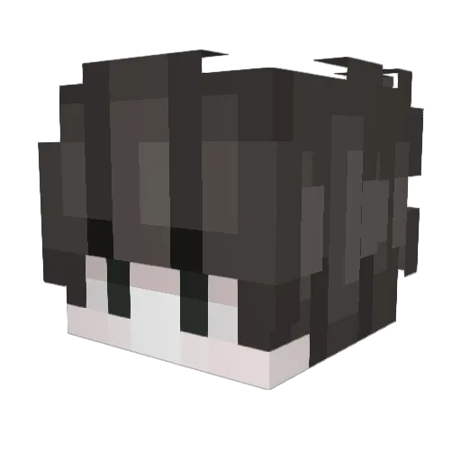 TheGardenia Minecraft avatar head, 3D render