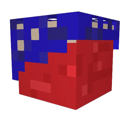 TheGe0logist Minecraft avatar head, 3D render
