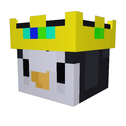 TheGeneral1939 Minecraft avatar head, 3D render