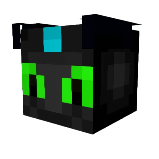 TheGentleDragon Minecraft avatar head, 3D render