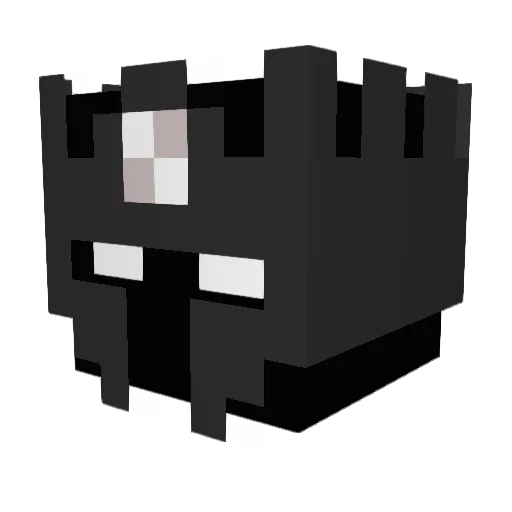TheGiantKnight Minecraft avatar head, 3D render