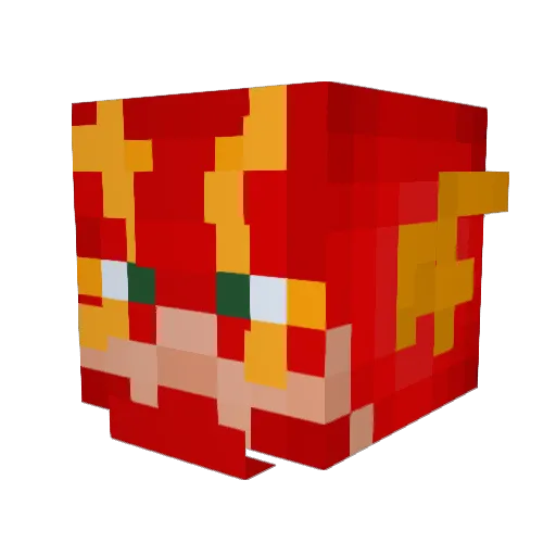 TheGoat330 Minecraft avatar head, 3D render