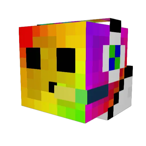 TheGoatMaster67 Minecraft avatar head, 3D render
