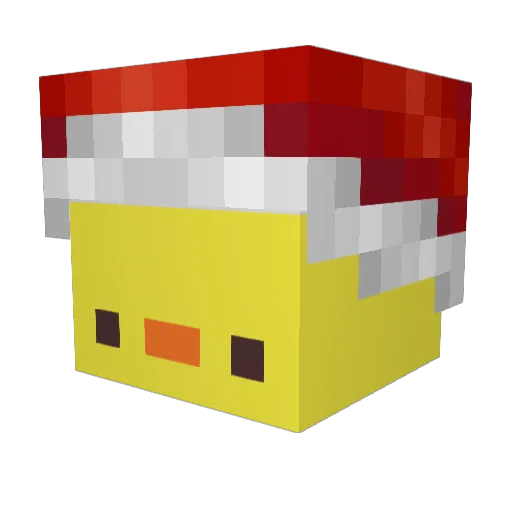 TheGoat_JJ Minecraft avatar head, 3D render