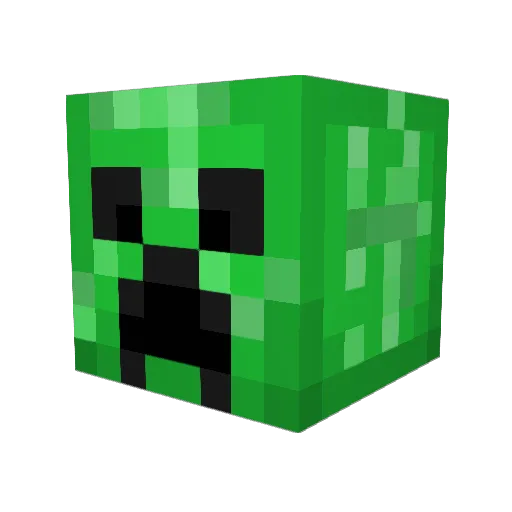TheGodFather4665 Minecraft avatar head, 3D render