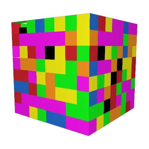 TheGodGoal57 Minecraft avatar head, 3D render