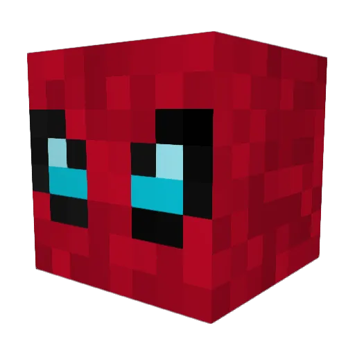 TheGoda Minecraft avatar head, 3D render