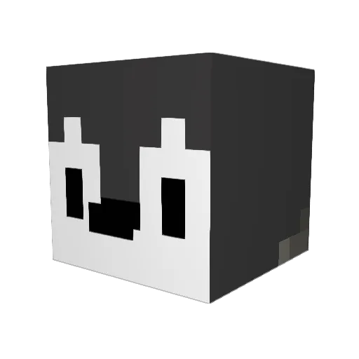 TheGodlyPenguin Minecraft avatar head, 3D render