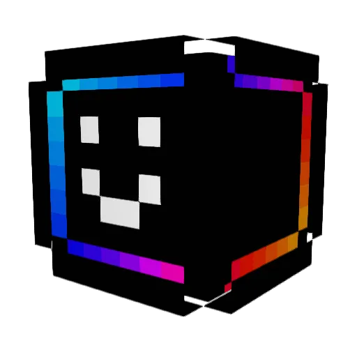 TheGoldenBoom Minecraft avatar head, 3D render