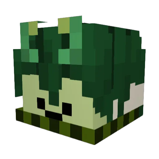 TheGoobiest0 Minecraft avatar head, 3D render