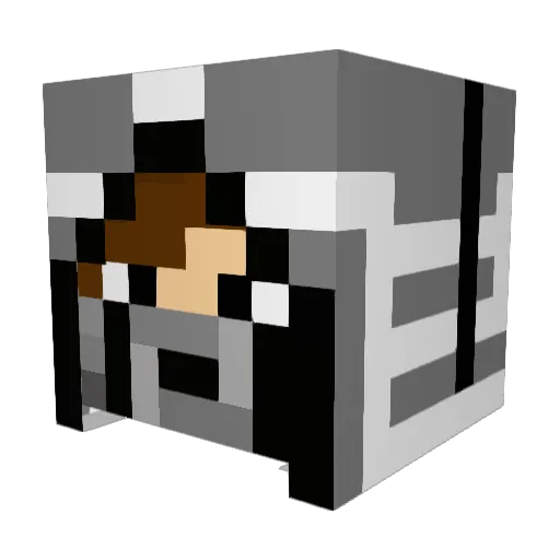 TheGoodLemom Minecraft avatar head, 3D render