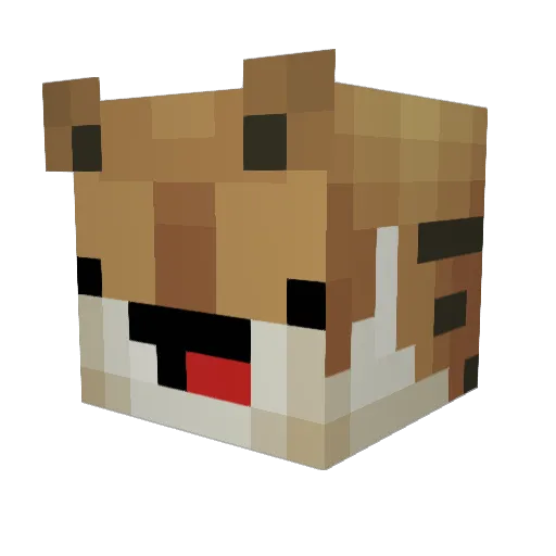TheGoofyGoon Minecraft avatar head, 3D render