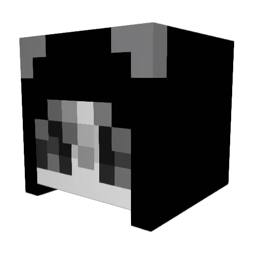 TheGoofyMan Minecraft avatar head, 3D render