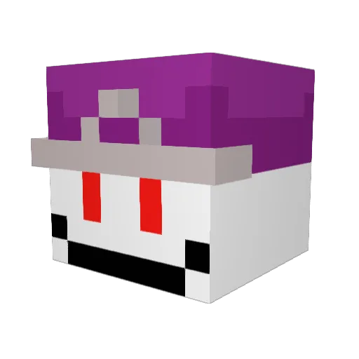 TheGoofyOne Minecraft avatar head, 3D render