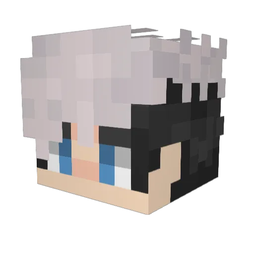 TheGreatAnt Minecraft avatar head, 3D render
