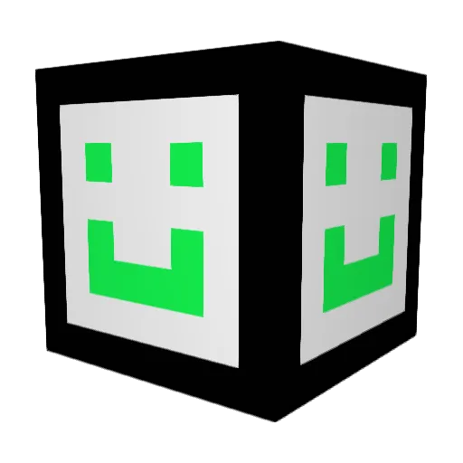 TheGreatAutismoe Minecraft avatar head, 3D render