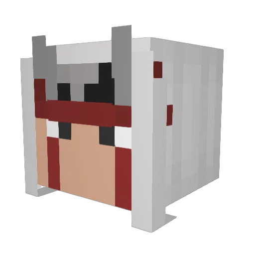 TheGreatOldOne20 Minecraft avatar head, 3D render