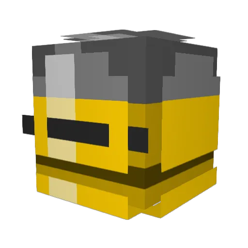 TheGreatRaisin Minecraft avatar head, 3D render