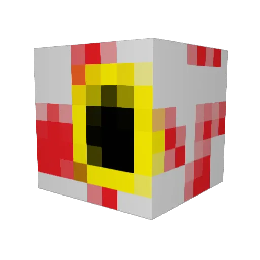 TheGreatTriscuit Minecraft avatar head, 3D render