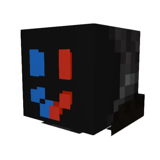 TheGreblin Minecraft avatar head, 3D render
