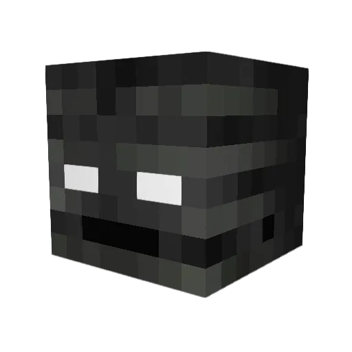 TheGreySentinel Minecraft avatar head, 3D render