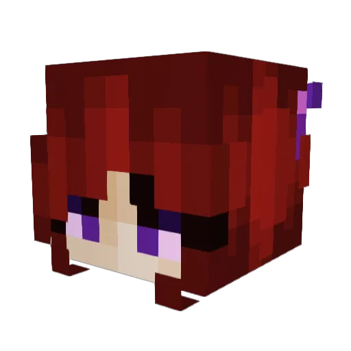 TheGrill6322 Minecraft avatar head, 3D render