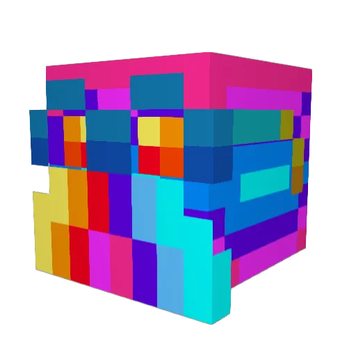 TheGroovinator Minecraft avatar head, 3D render
