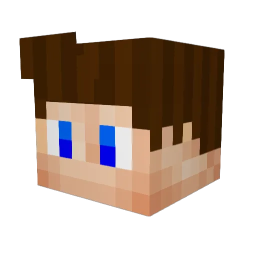 TheGuardians_PvP Minecraft avatar head, 3D render