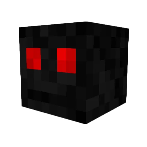 TheGudi Minecraft avatar head, 3D render