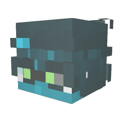 TheGumboy Minecraft avatar head, 3D render