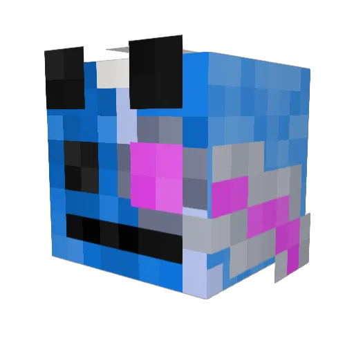 TheGunShow6969 Minecraft avatar head, 3D render