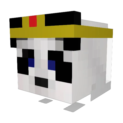 TheGwenny Minecraft avatar head, 3D render