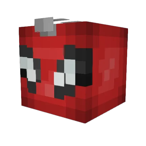 TheHappyAndying Minecraft avatar head, 3D render